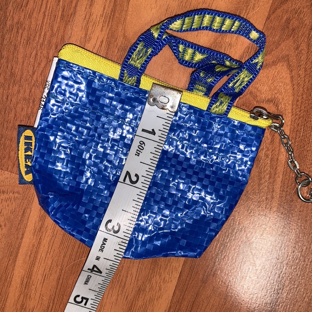 NWT IKEA Knölig Coin Purse Charm Keychain - Picture 4 of 7